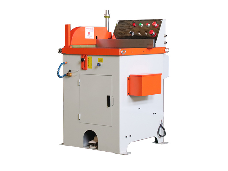 455 Semi-Auto 45° High-Precision Pipe Cutter for Burr-Free Aluminum Tube & Profile Cutting in Door-Window