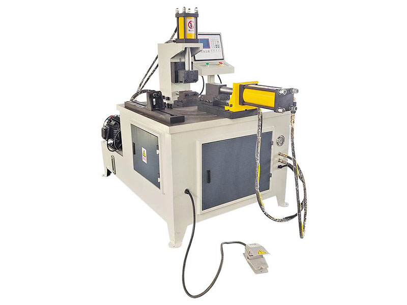Stainless Steel Hydraulic Notching Machine Multifunctional Electric 90 Degree Pipe Punching Machine